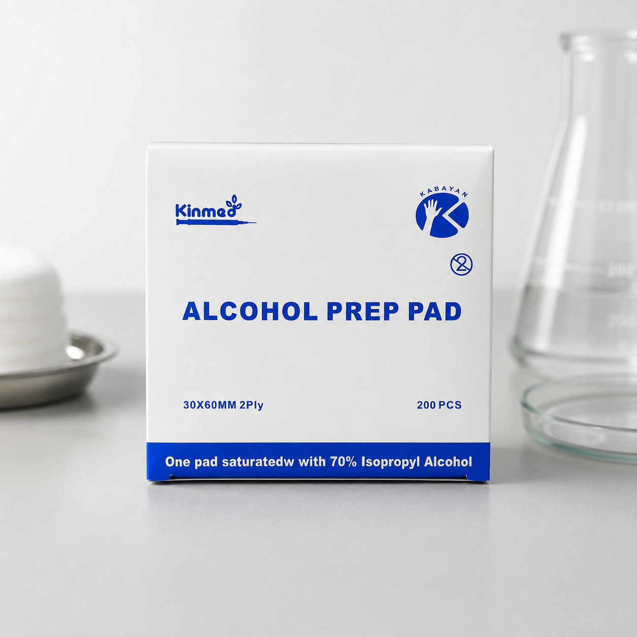 Kabayan alcohol prep pad